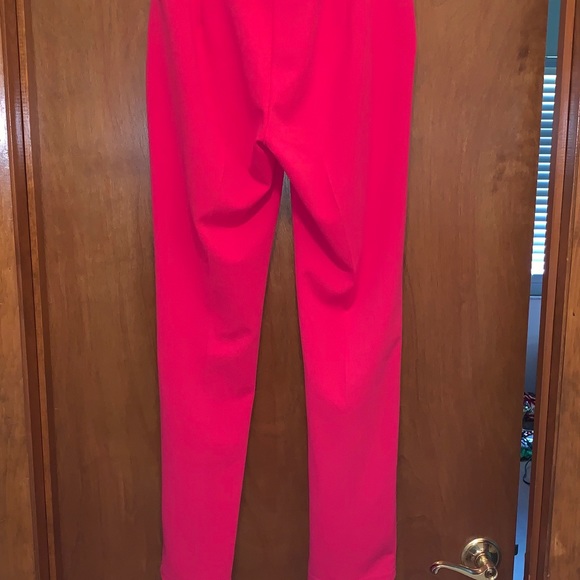 hope and harlow Pants & Jumpsuits Bright Pink Straight Leg Pants
